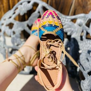 Mexican huaraches 100% made out of leather